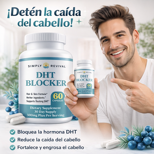 CapilFort™ Diseñado para combatir la alopecia controlando la DHT, la hormona que causa la caída progresiva del cabello.
